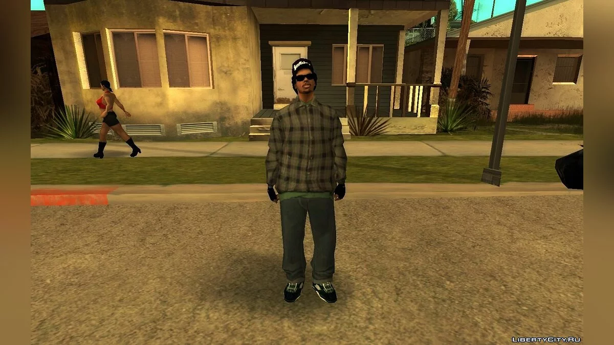 Новое лицо Карла и других персонажей / GTA San Andreas