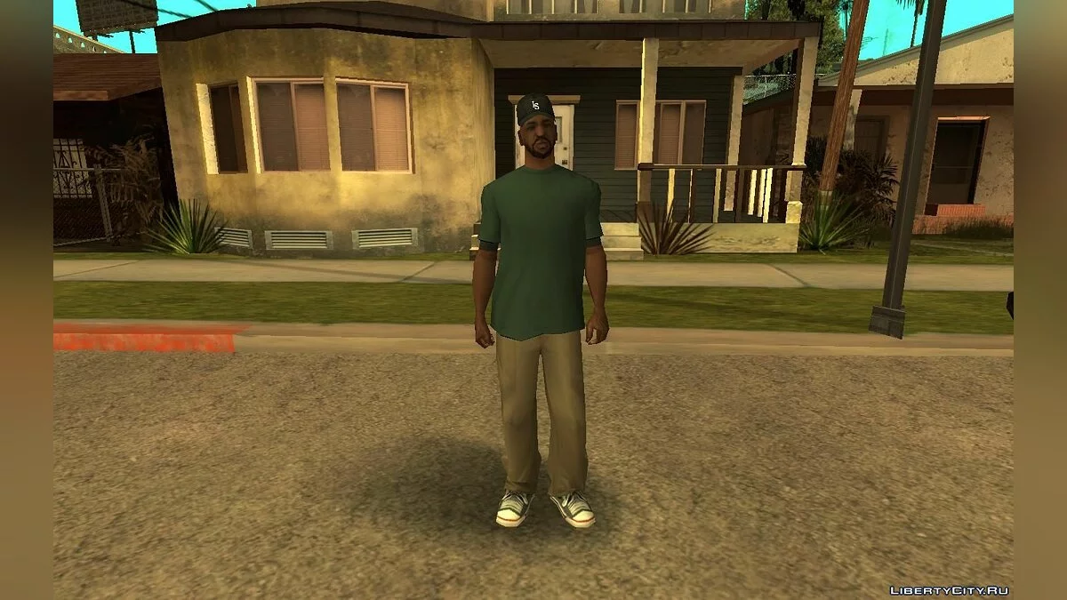 Новое лицо Карла и других персонажей / GTA San Andreas