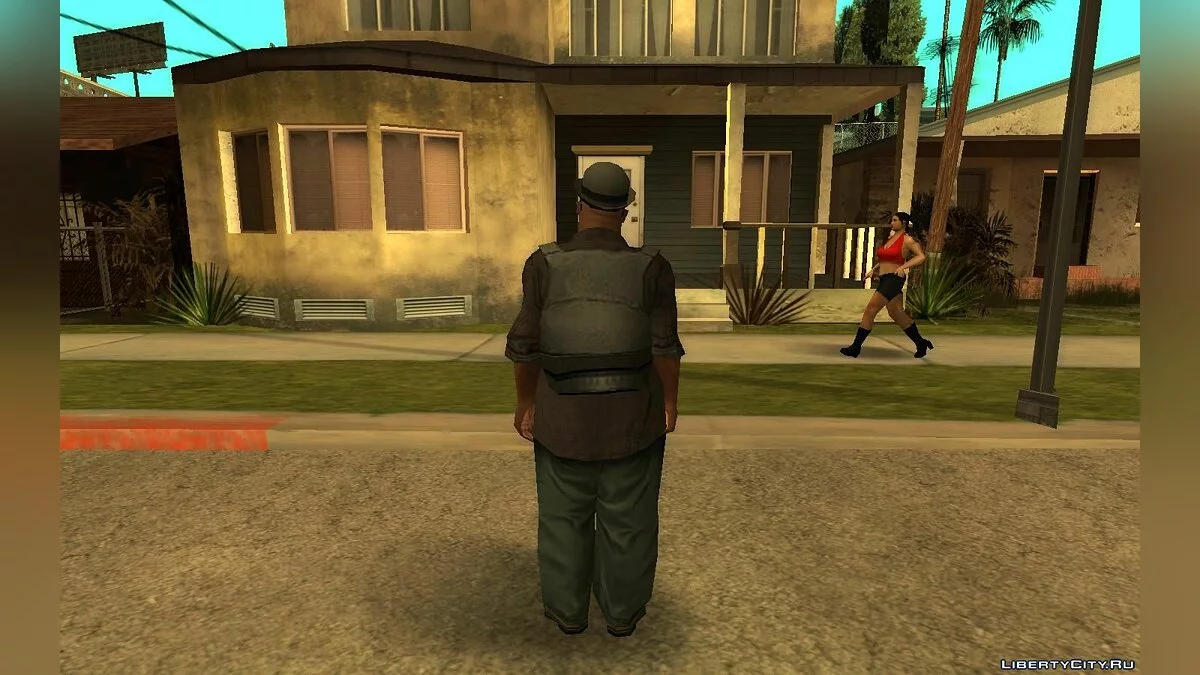 Новое лицо Карла и других персонажей / GTA San Andreas