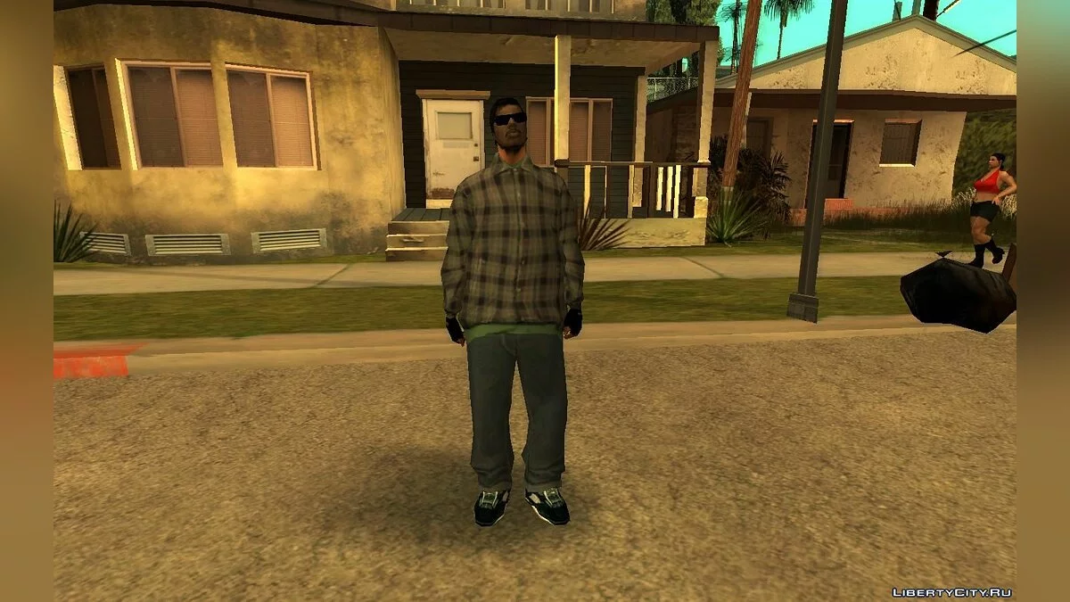 Новое лицо Карла и других персонажей / GTA San Andreas
