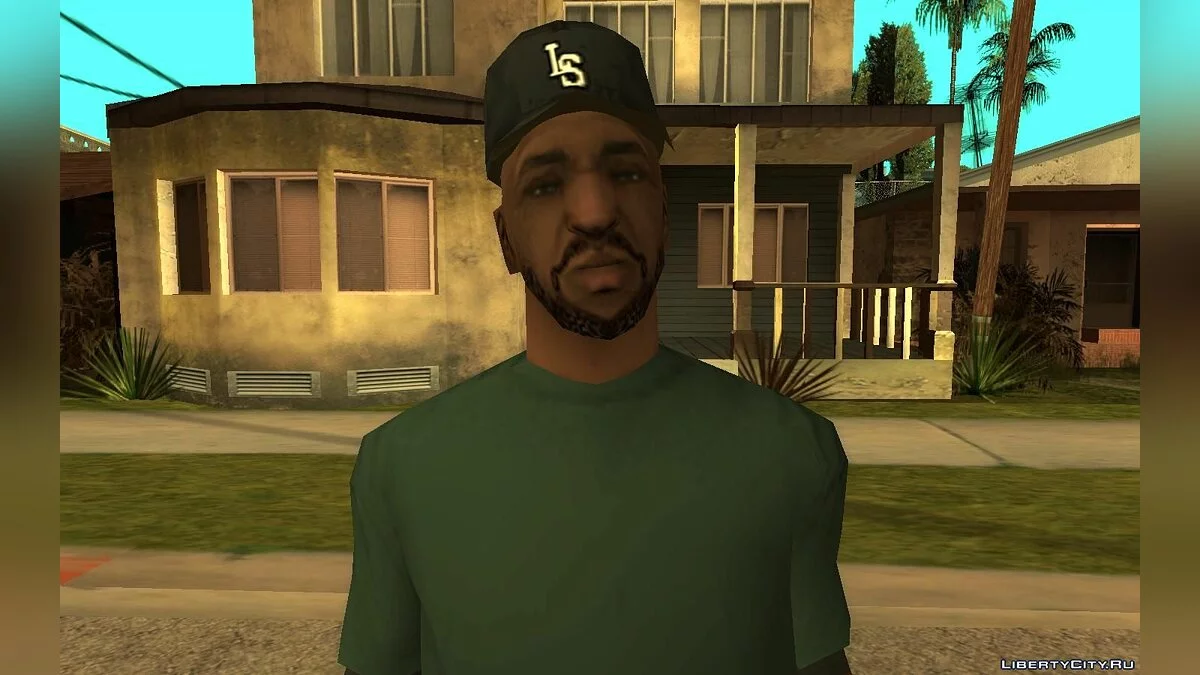 Новое лицо Карла и других персонажей / GTA San Andreas