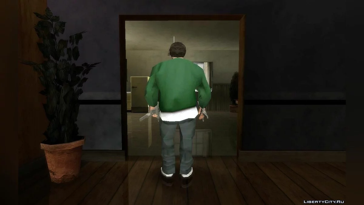 Белые участники Grove Street Families / GTA San Andreas