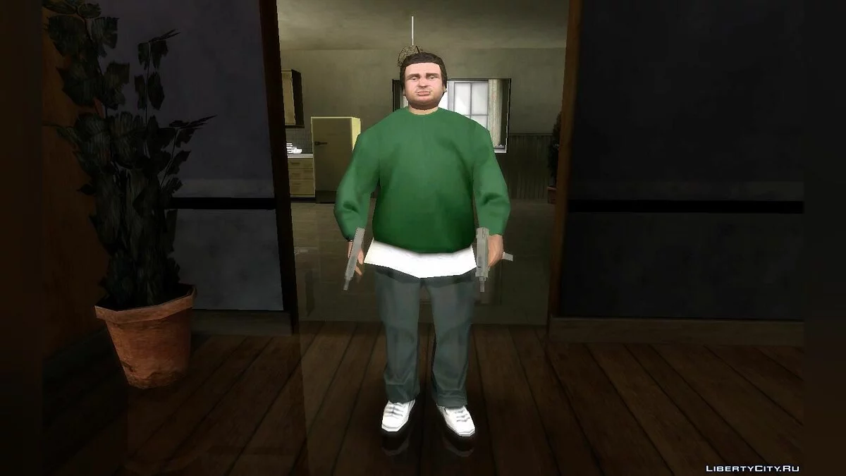 Белые участники Grove Street Families / GTA San Andreas