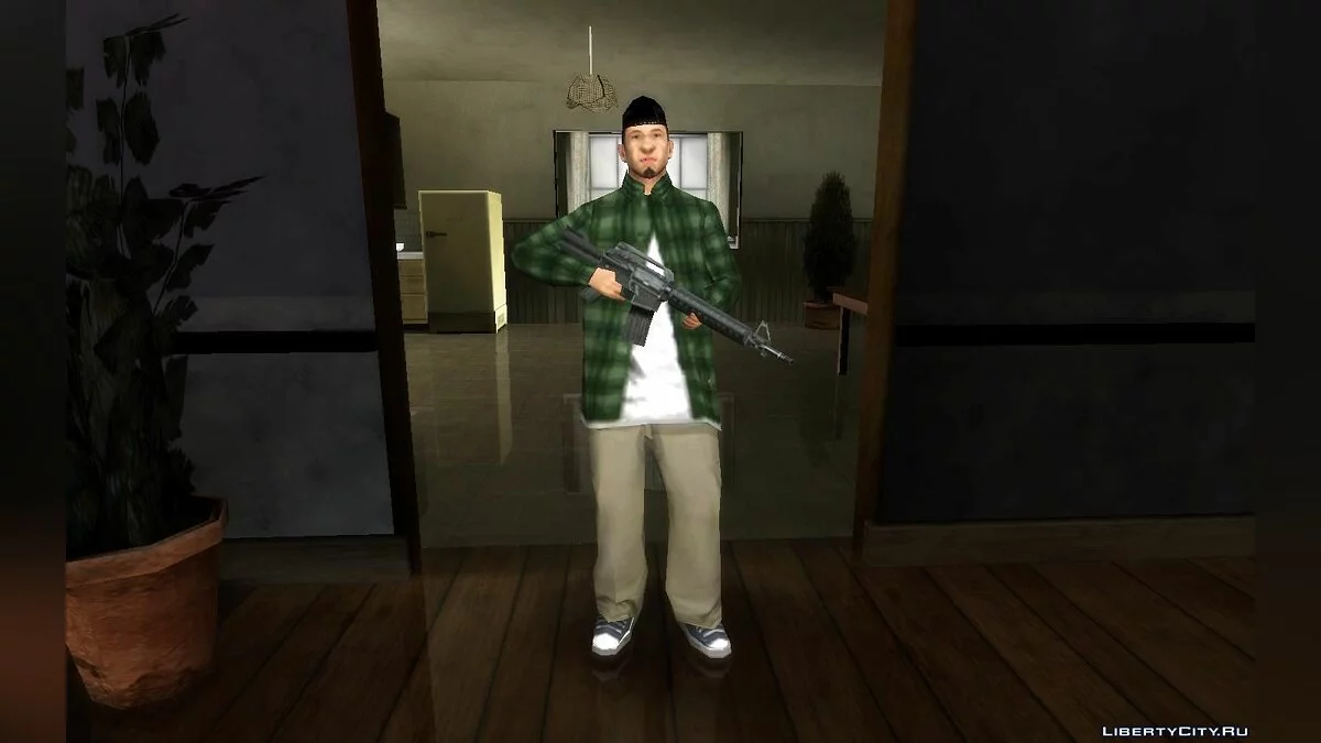 Белые участники Grove Street Families / GTA San Andreas