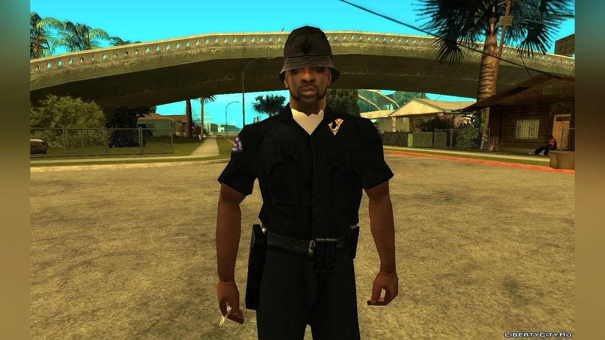 Bmyst в форме полицейского  / GTA San Andreas