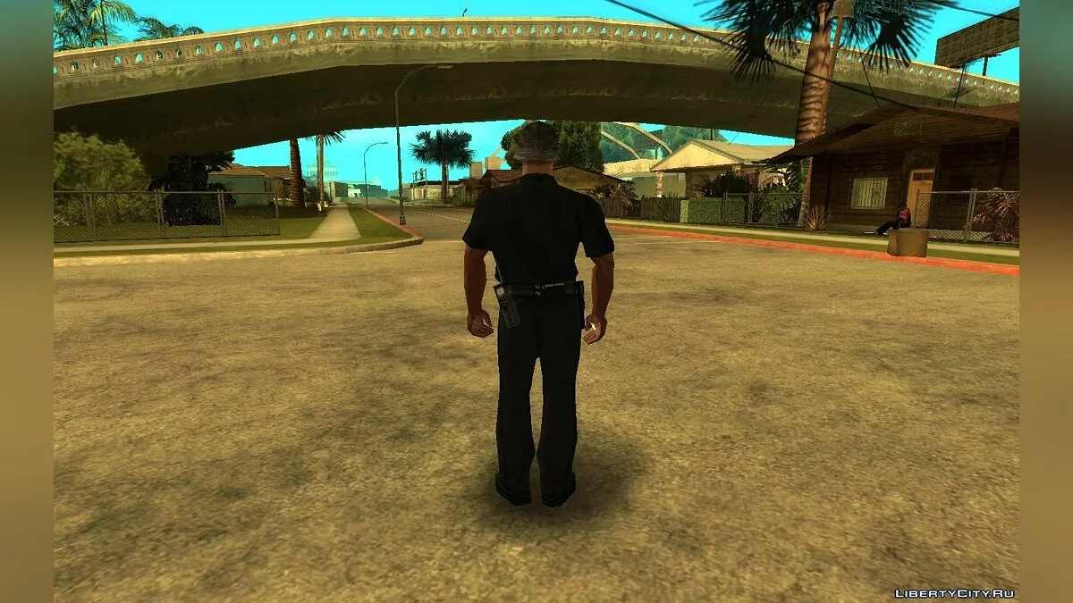 Bmyst в форме полицейского  / GTA San Andreas
