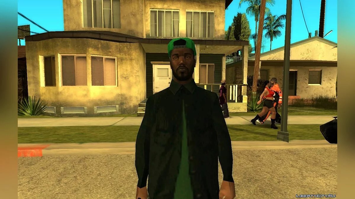 Мэдд Догг в одежде GSF / GTA San Andreas