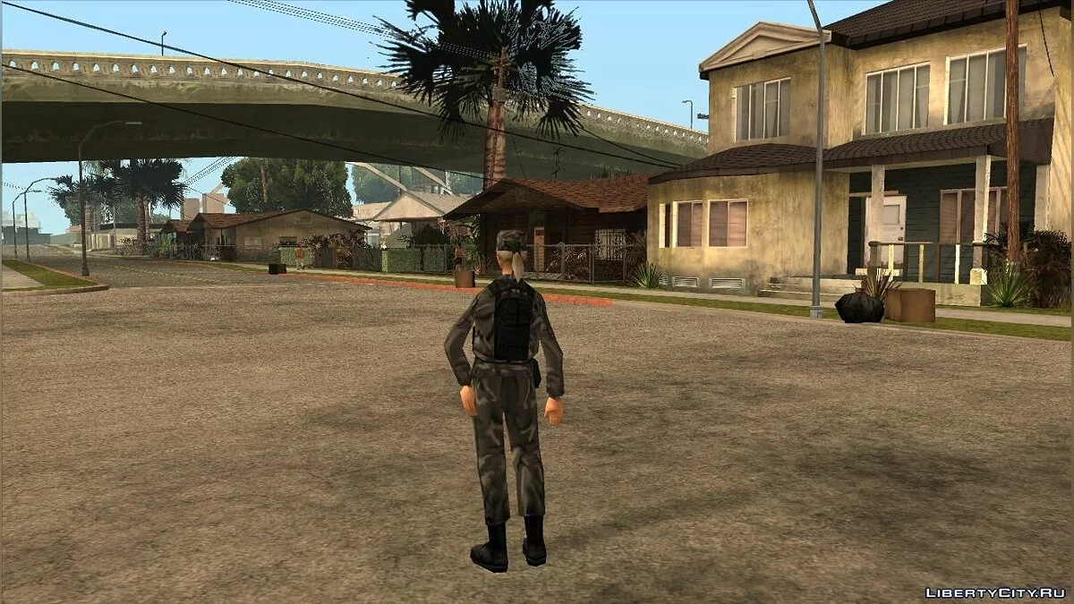 New Army skins [Urban Camo] / GTA San Andreas