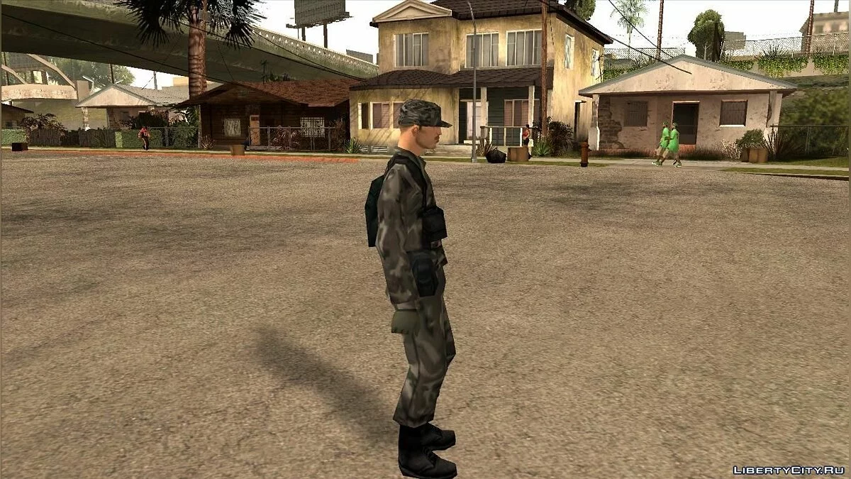 New Army skins [Urban Camo] / GTA San Andreas