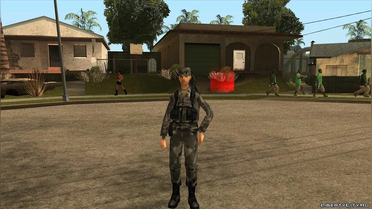 New Army skins [Urban Camo] / GTA San Andreas