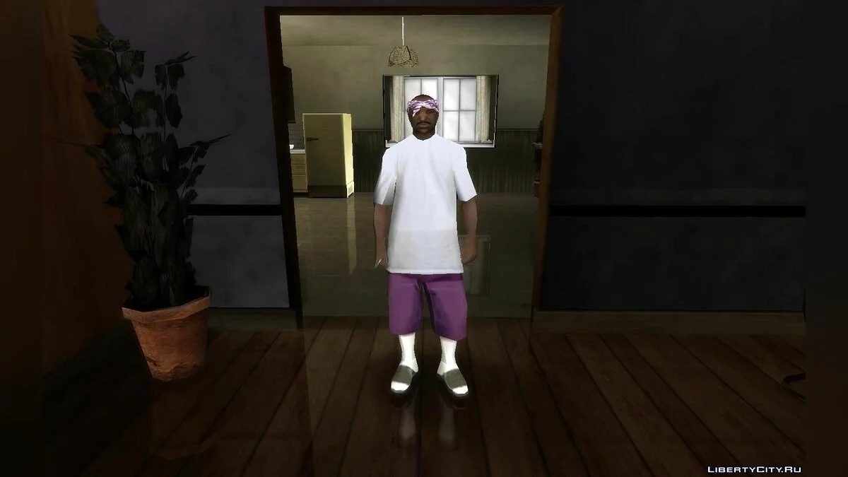Офицер Тенпенни в одежде Баллас / GTA San Andreas