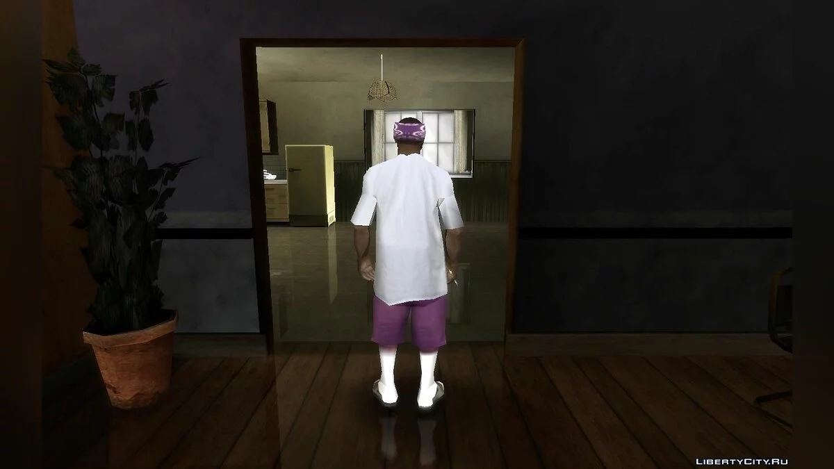 Офицер Тенпенни в одежде Баллас / GTA San Andreas