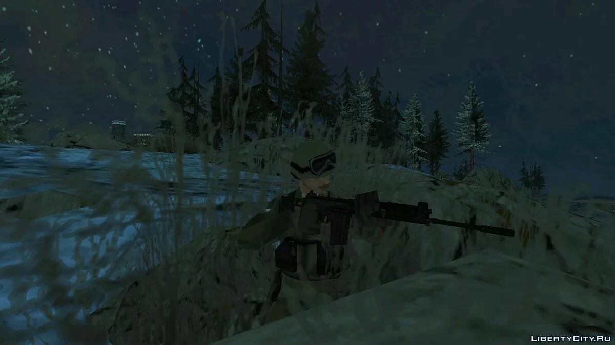 Soldado Argentino de la Guerra de Malvinas - 1982 (SA Style) / GTA San Andreas