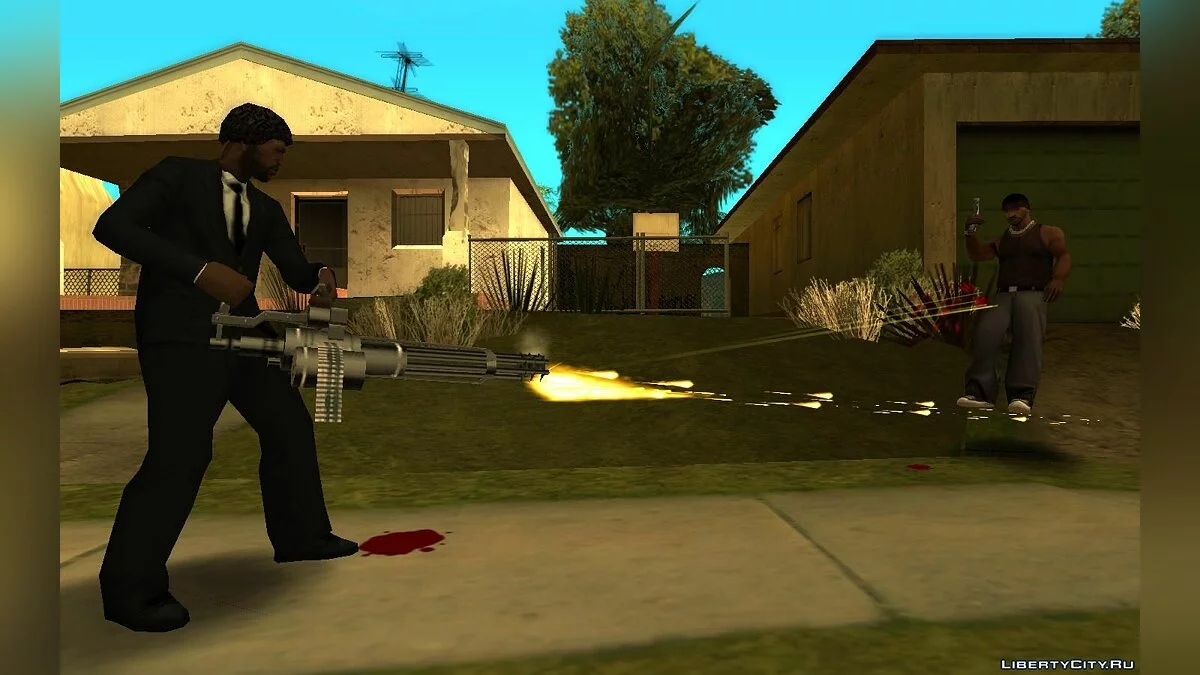 Свит с новой прической и одеждой  / GTA San Andreas