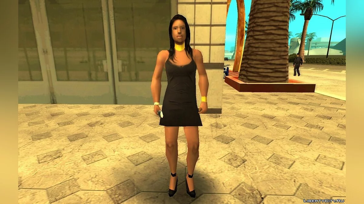 Улучшенные текстуры персонажей и прохожих / GTA San Andreas