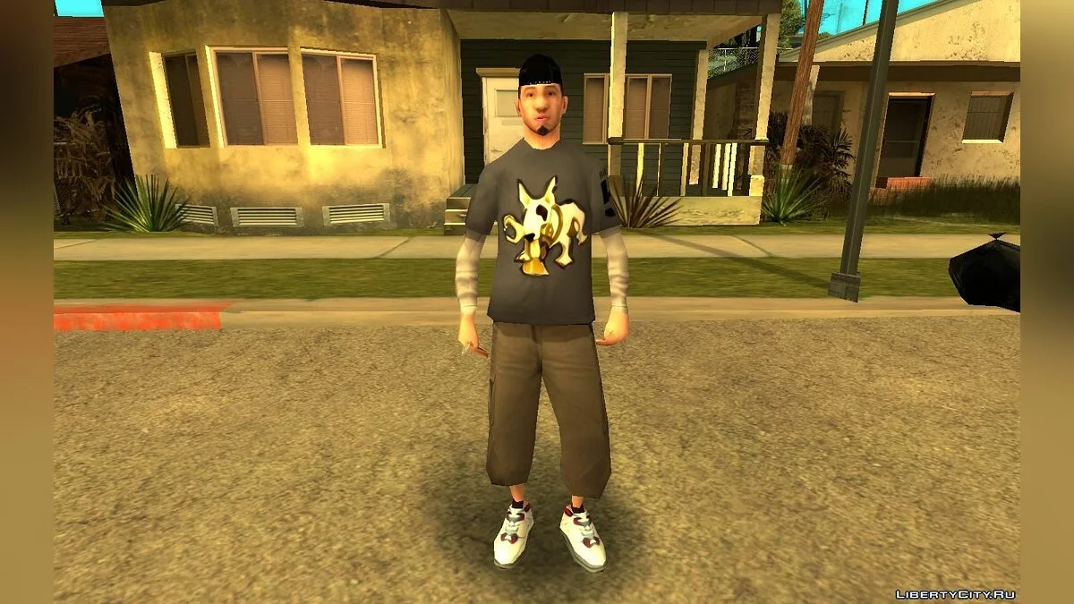 Улучшенные текстуры персонажей и прохожих / GTA San Andreas