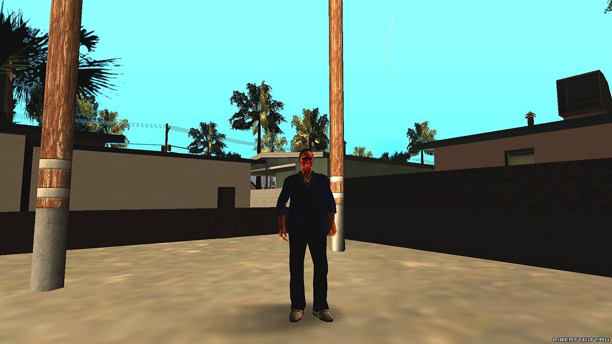 Скачать Andre без лица для GTA San Andreas