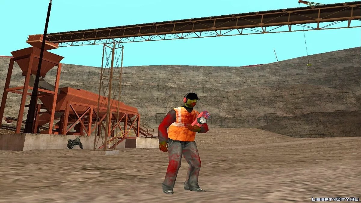 The Explosive Zombie / GTA San Andreas