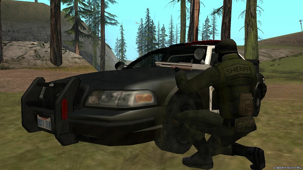 Скачать Sheriff SWAT для GTA San Andreas