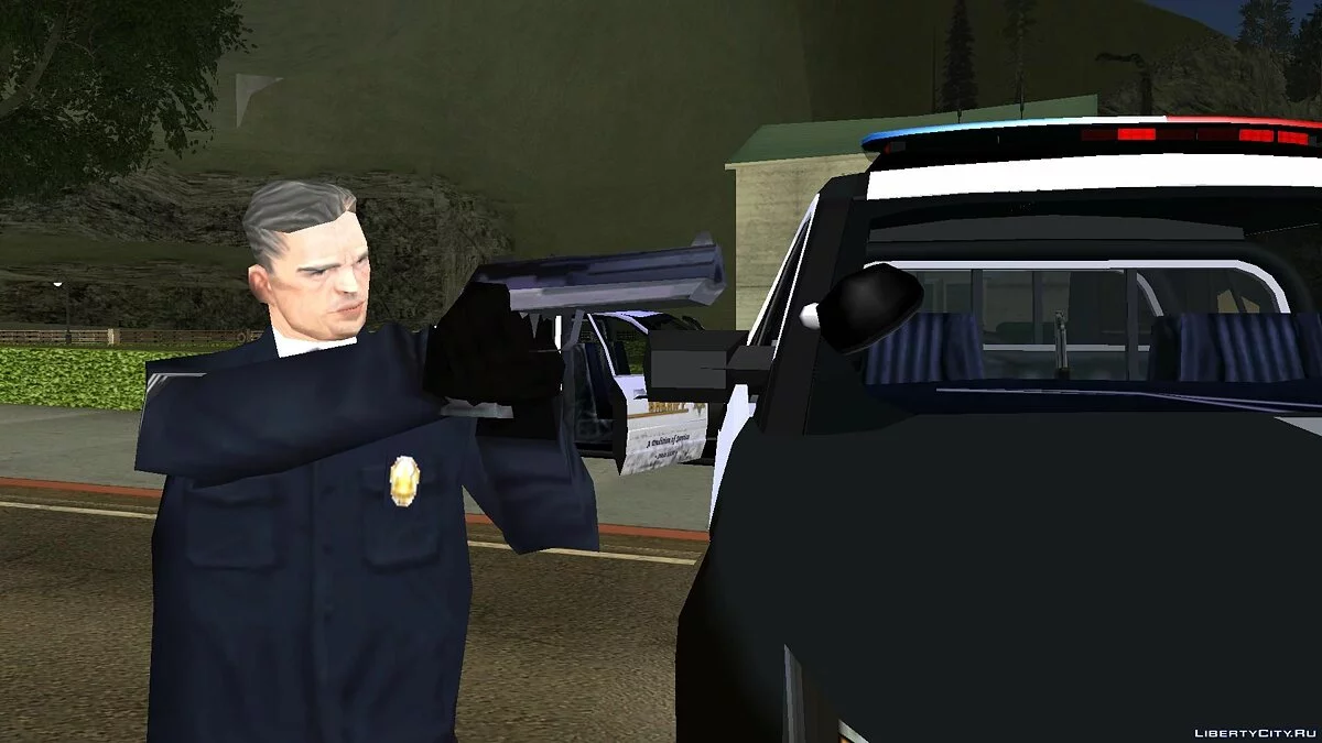 Зимний Коп / GTA San Andreas