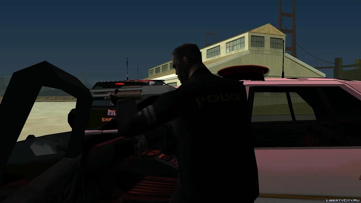 Зимний Коп / GTA San Andreas