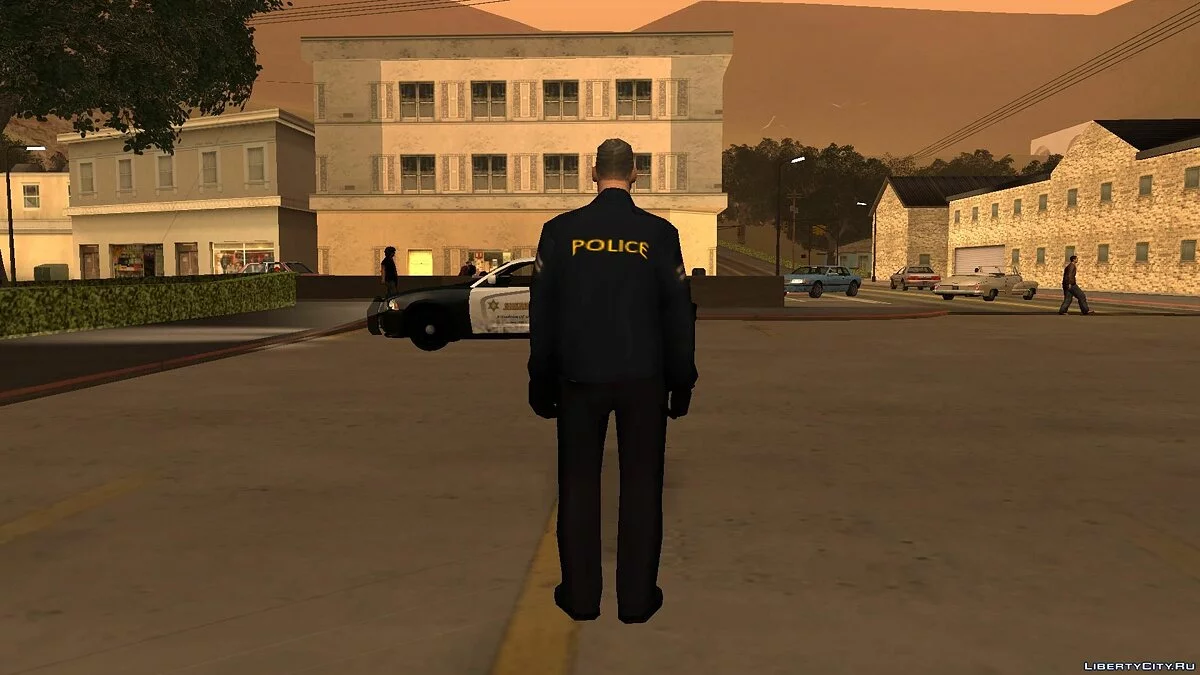 Зимний Коп / GTA San Andreas