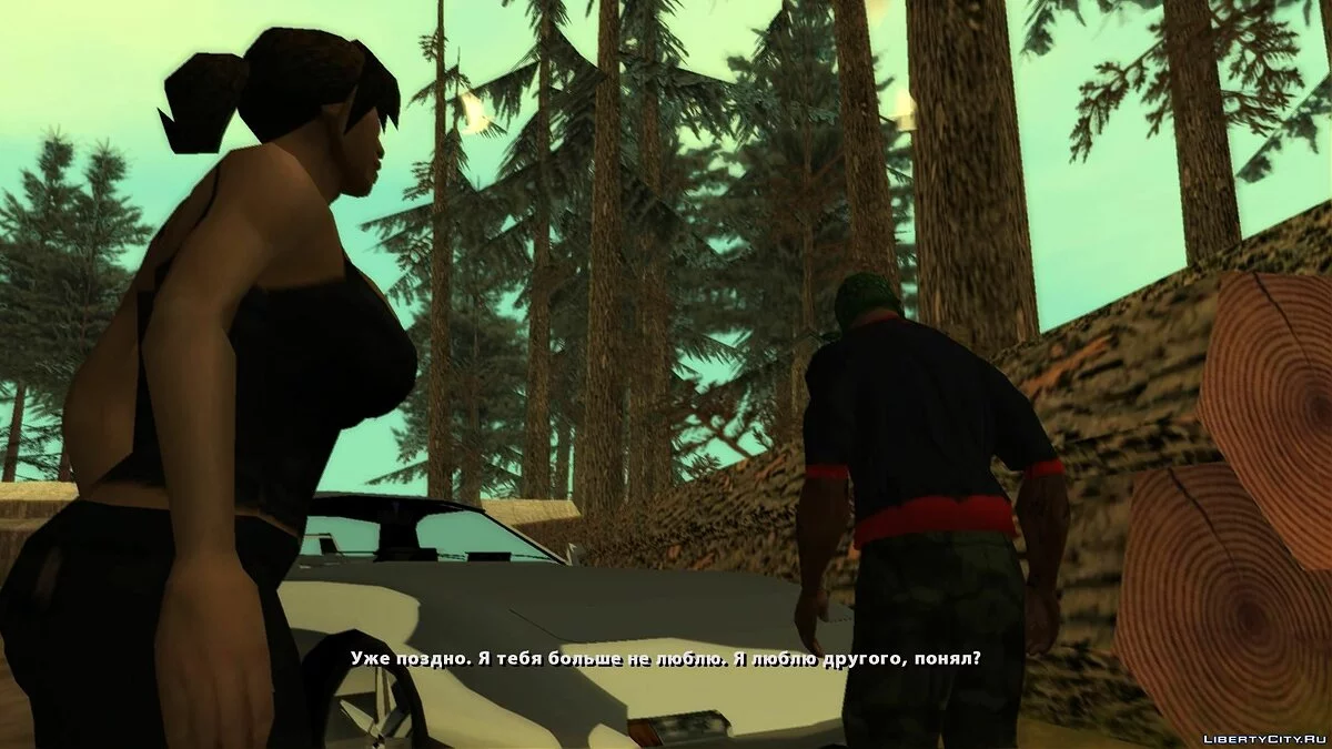 Каталина с прической из GTA 3 / GTA San Andreas