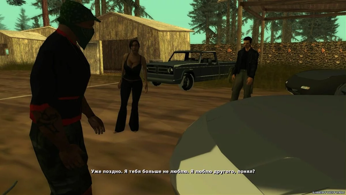 Каталина с прической из GTA 3 / GTA San Andreas