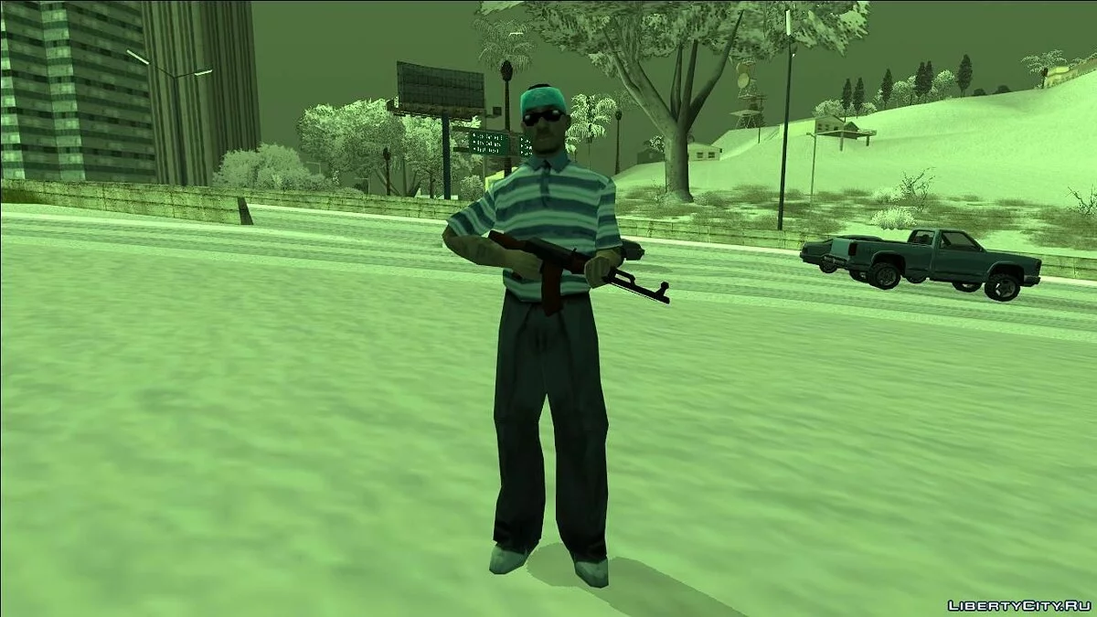 2 Члена банды Рифа из Beta версии / GTA San Andreas