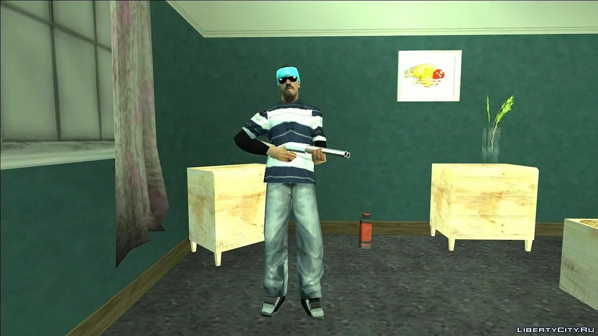 2 Члена банды Рифа из Beta версии / GTA San Andreas