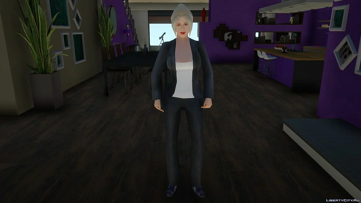 Девушка в деловом костюме / GTA San Andreas