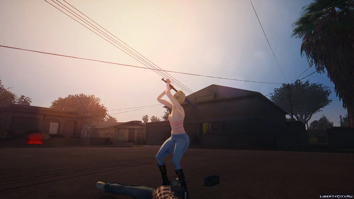 Девушка в свитере / GTA San Andreas