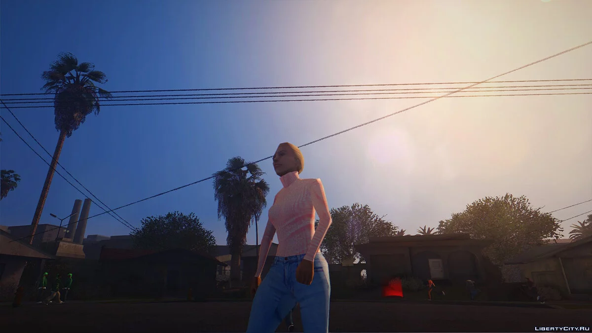 Девушка в свитере / GTA San Andreas