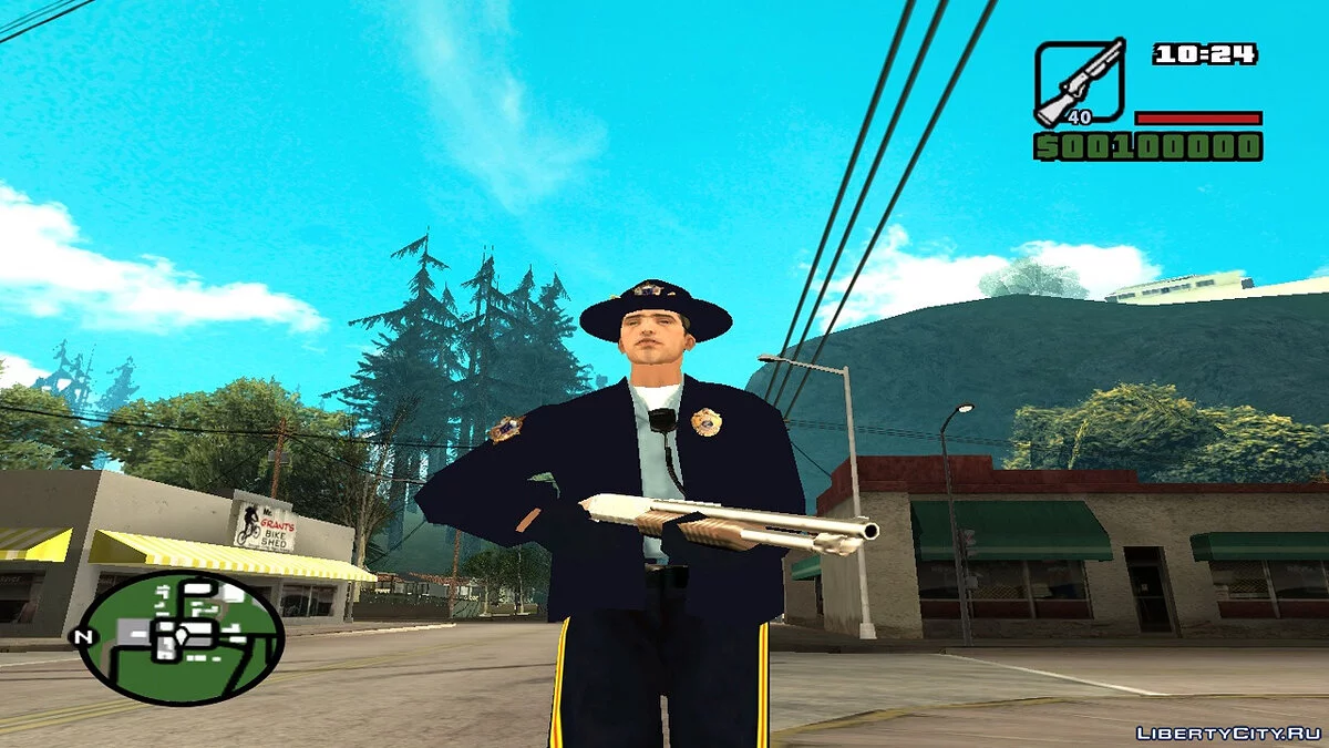 Обновлённый полицейский / GTA San Andreas