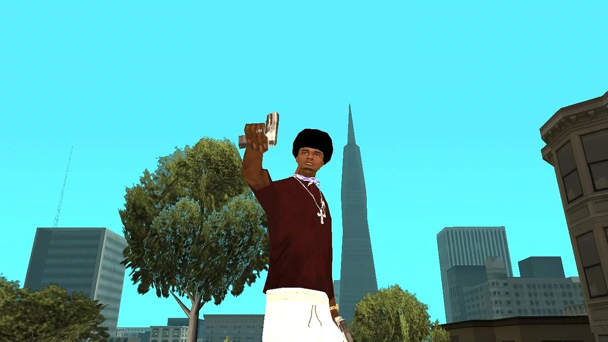 Афроамериканец с банданой / GTA San Andreas