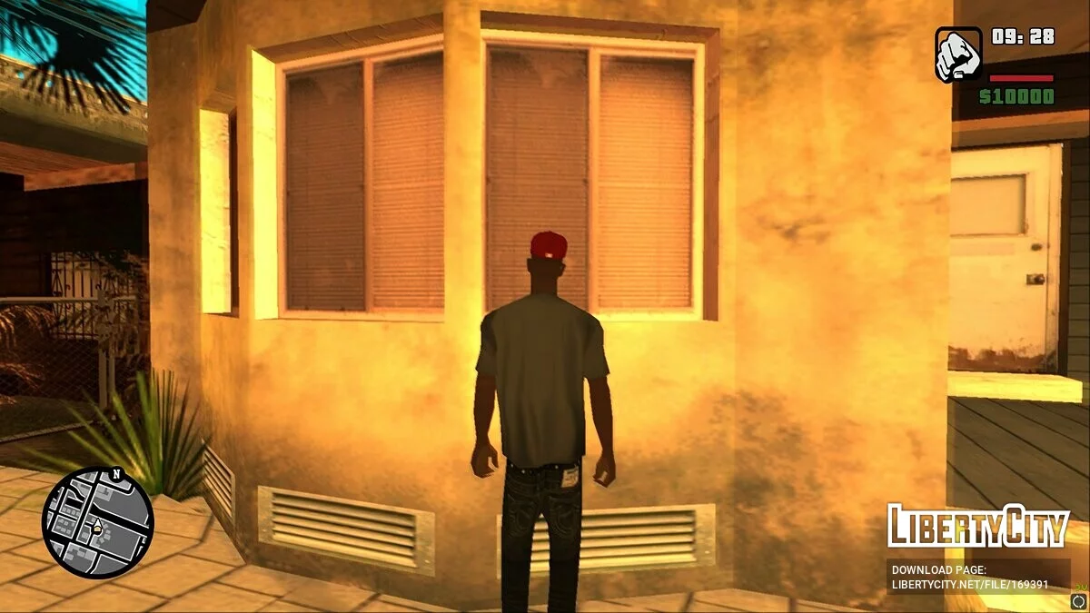 Парень с кепкой «Texas Rangers» / GTA San Andreas