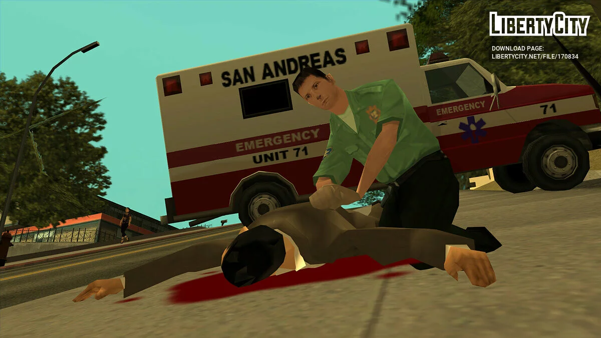 Разновидности моделей экстренных служб / GTA San Andreas