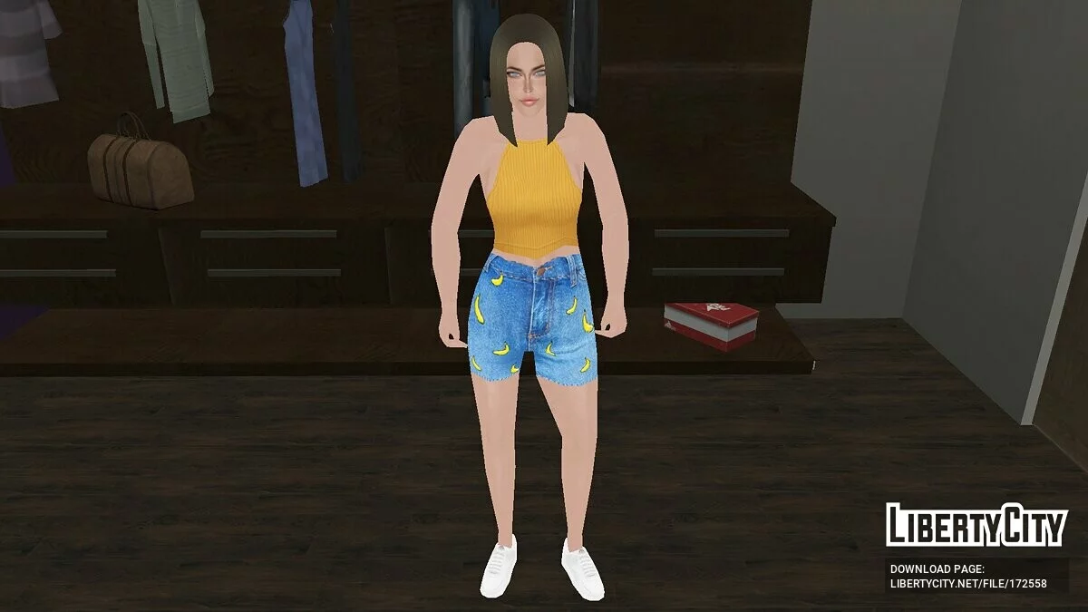 Девушка NPC / GTA San Andreas
