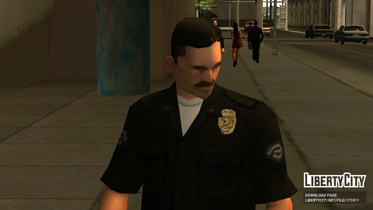 Полицейские с нашивками CRASH / GTA San Andreas