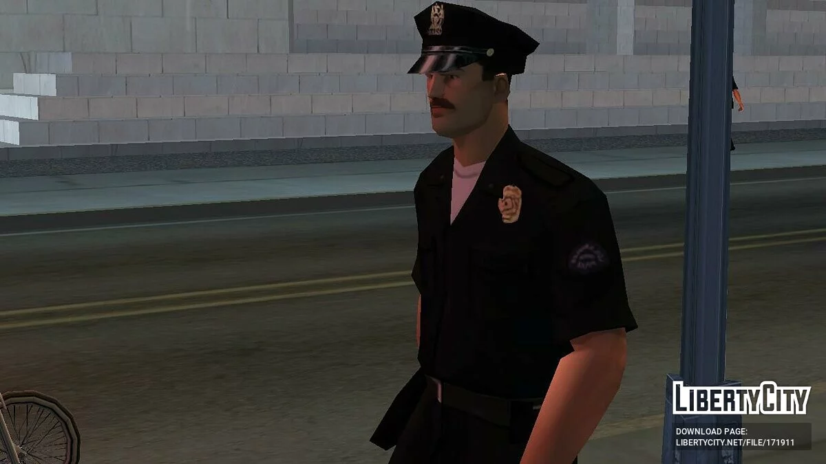 Полицейские с нашивками CRASH / GTA San Andreas