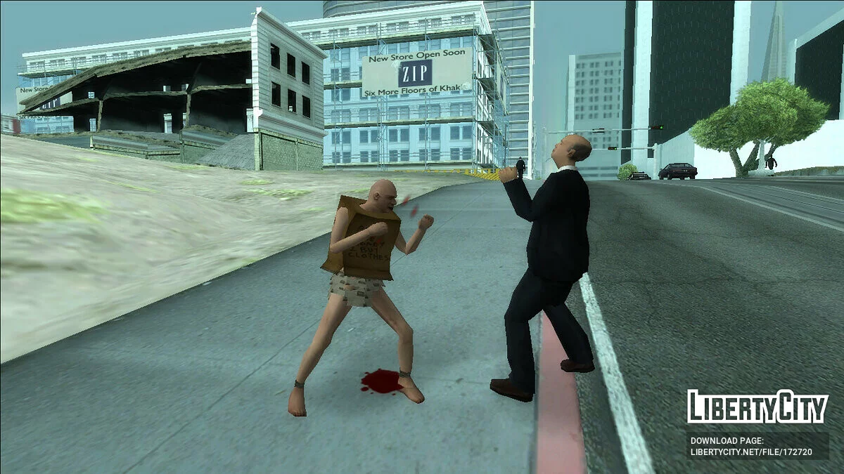 Скин бездомного / GTA San Andreas