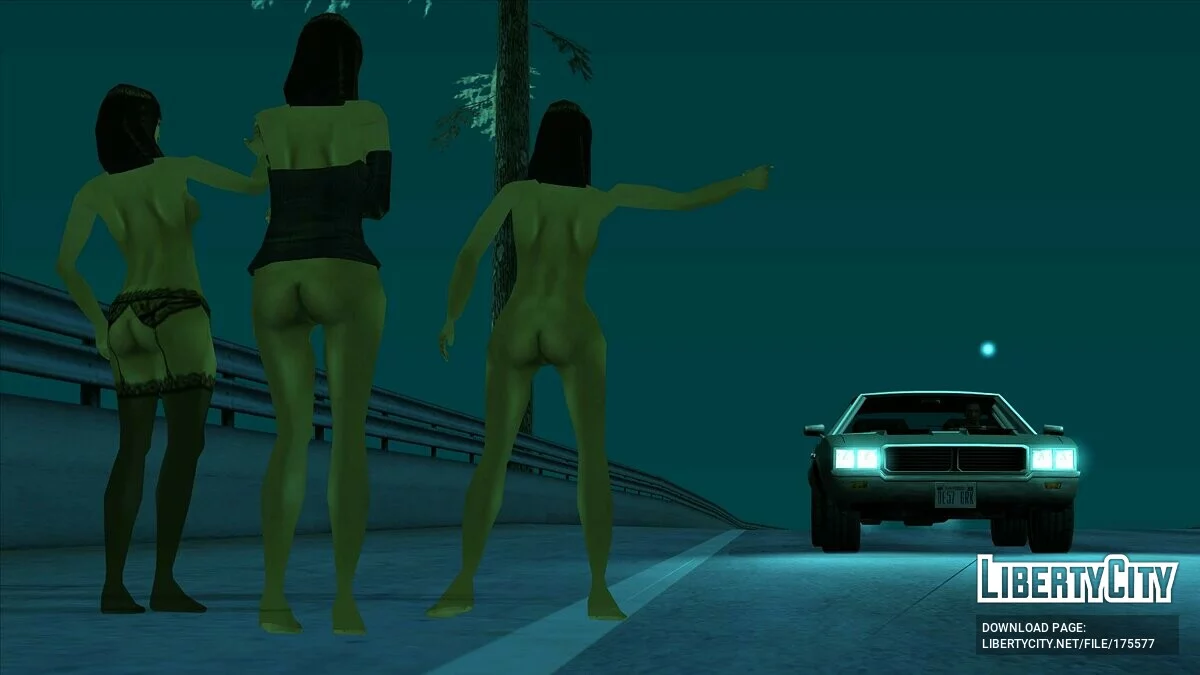 Naked Girls Pack (SA Style) Part 2 / GTA San Andreas