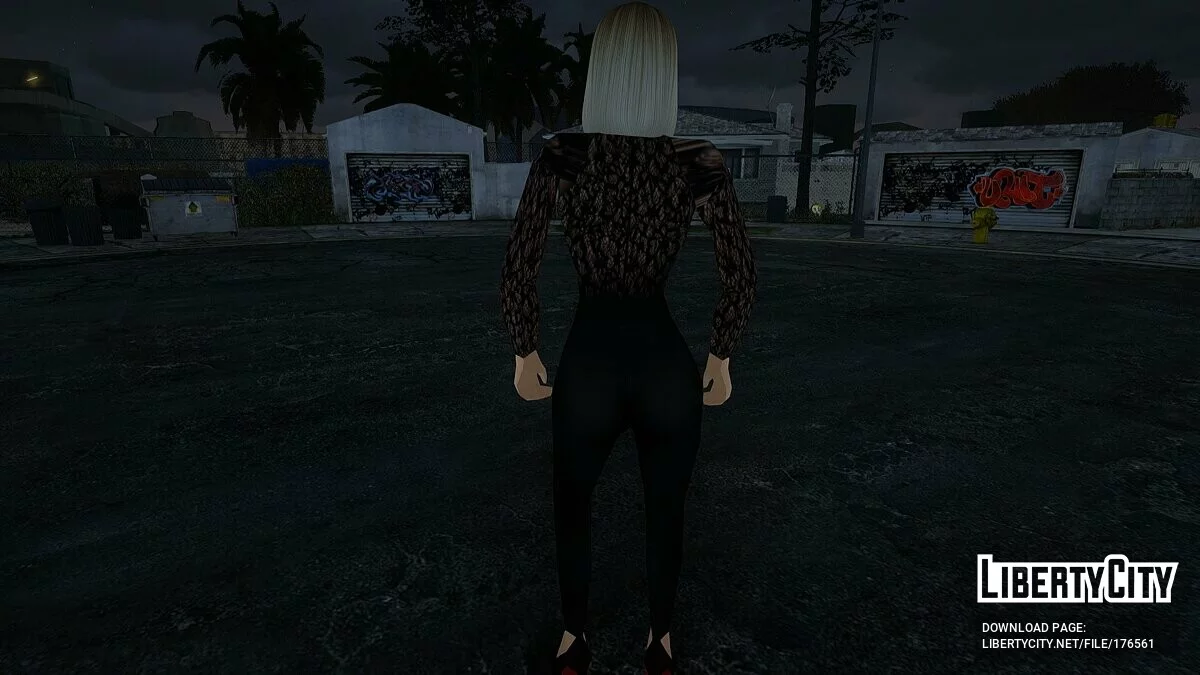 Девушка в вечернем наряде / GTA San Andreas