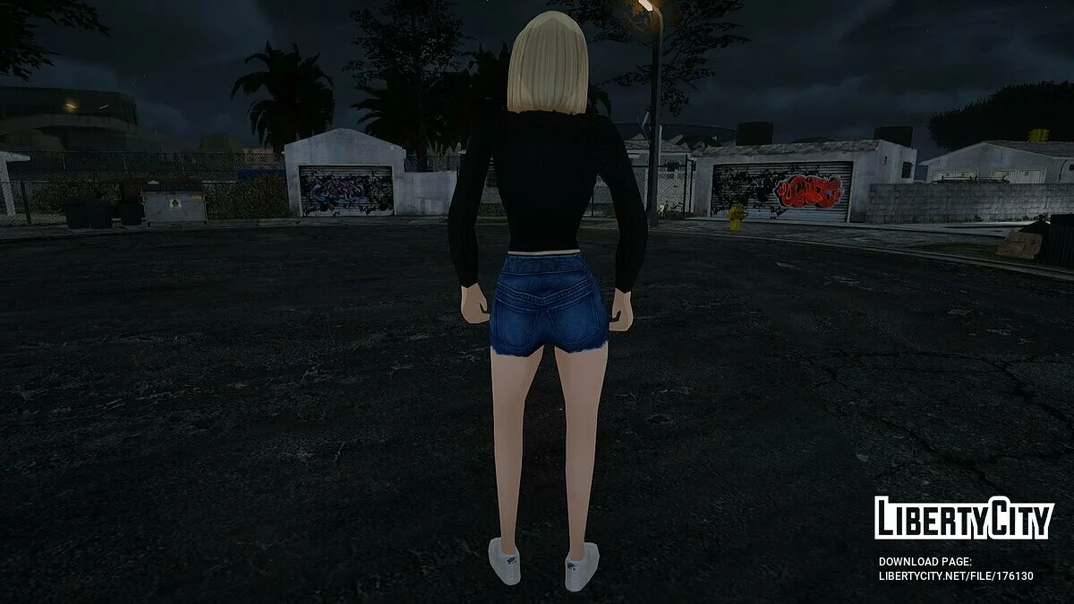 Симпатичная девушка / GTA San Andreas