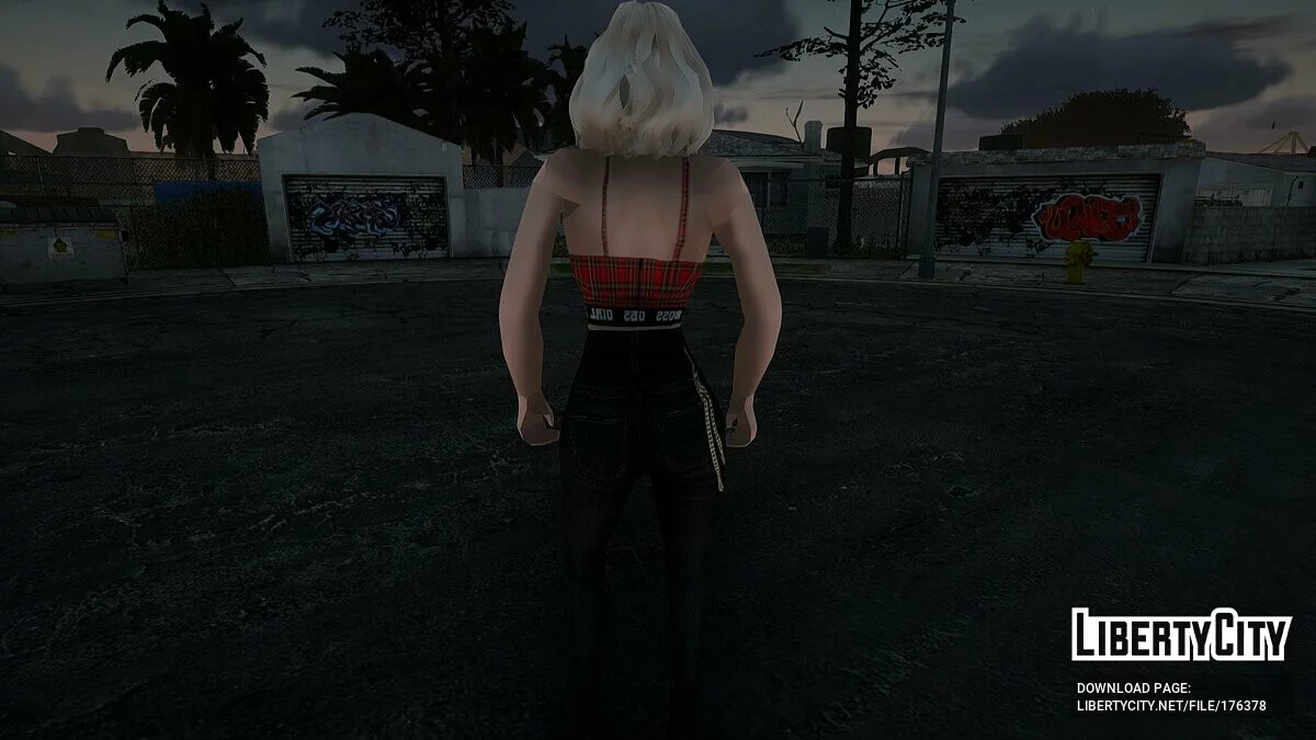 Симпатичная девушка / GTA San Andreas