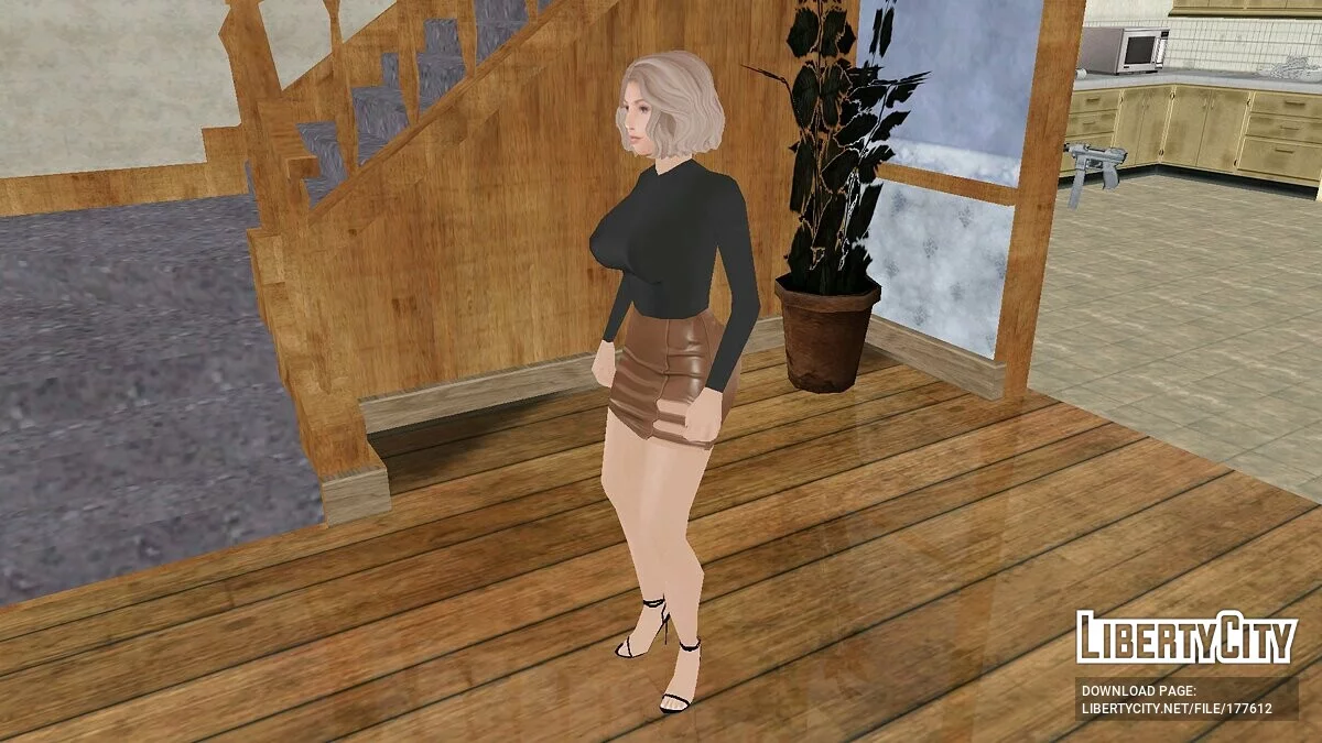 Девушка в повседневной одежде / GTA San Andreas