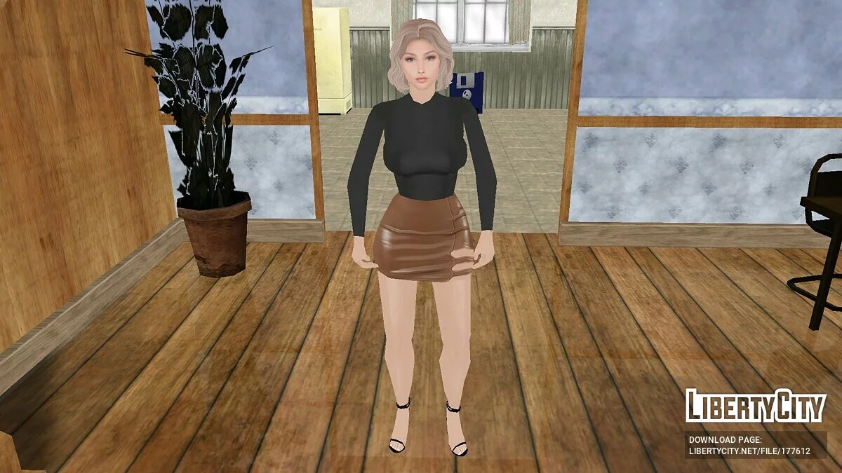 Девушка в повседневной одежде / GTA San Andreas