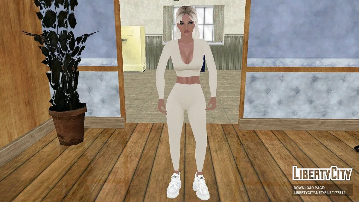 Девушка в повседневной одежде / GTA San Andreas