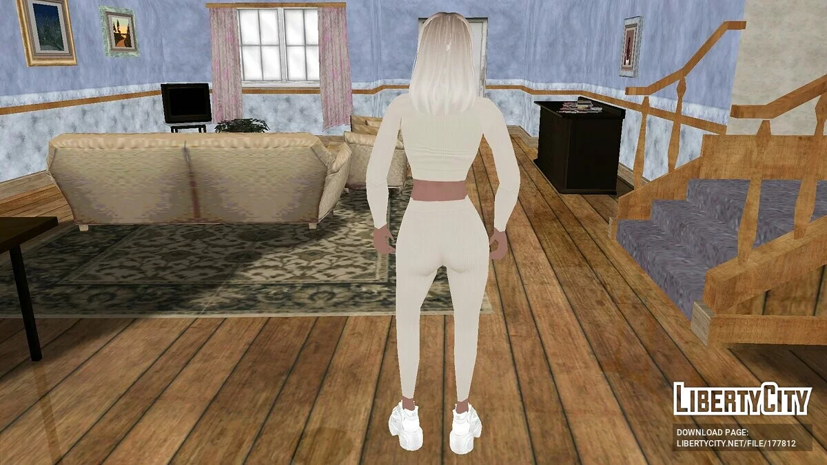 Девушка в повседневной одежде / GTA San Andreas