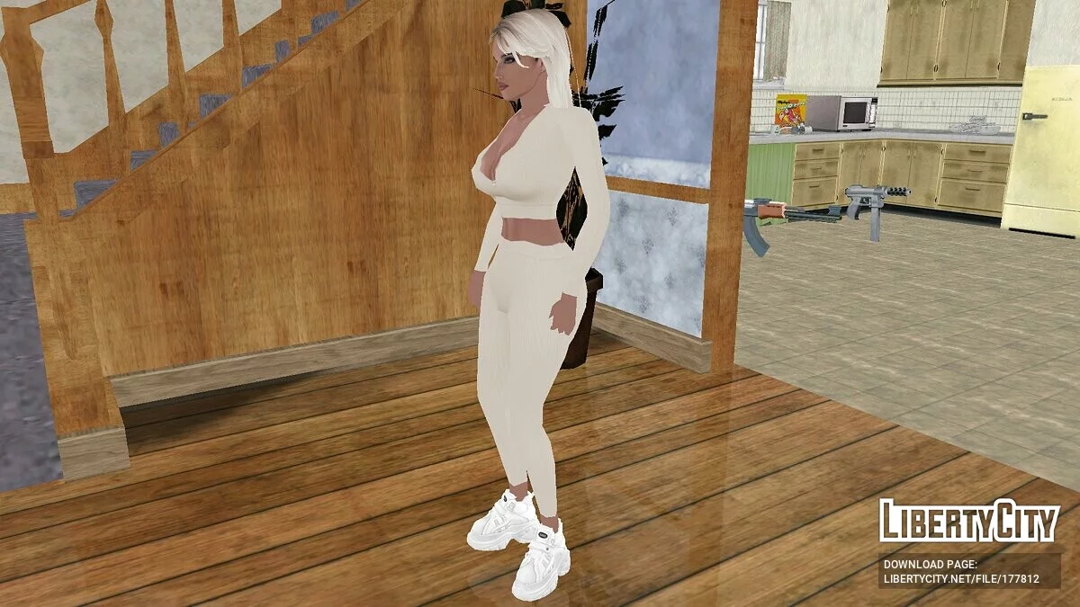 Девушка в повседневной одежде / GTA San Andreas